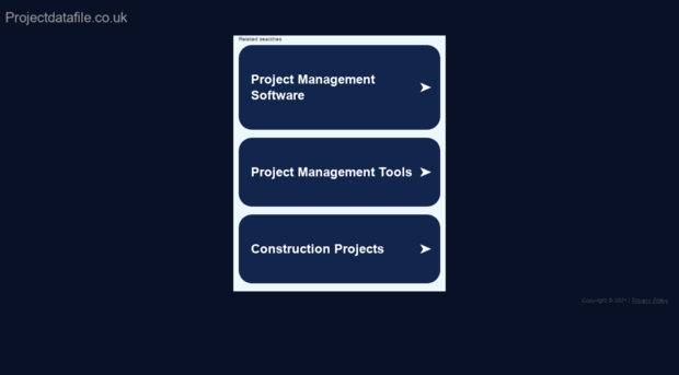 projectdatafile.co.uk