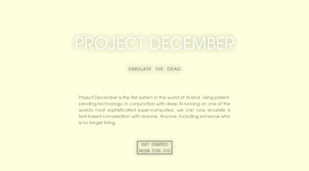 projectdecember.net