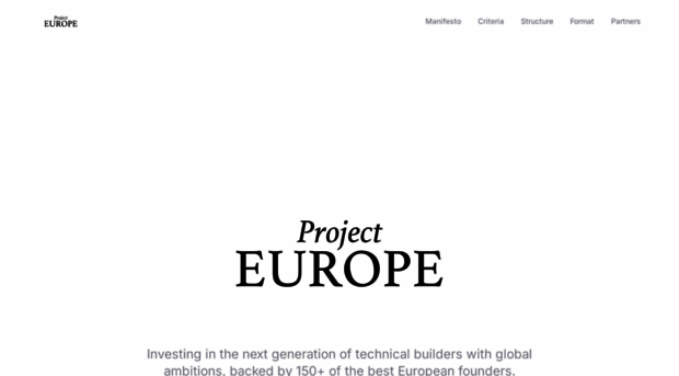 projecteurope.co