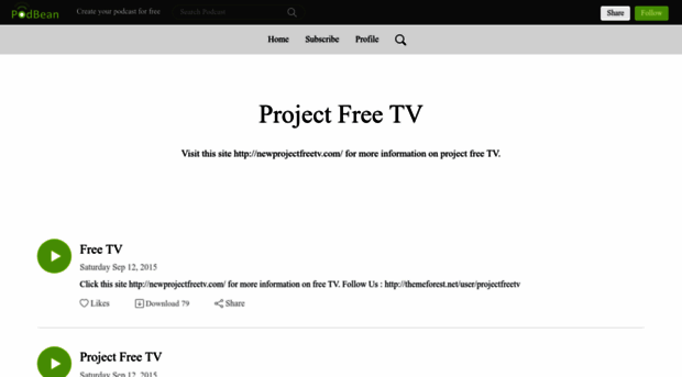 projectfreetv.podbean.com