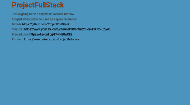 projectfullstack.com