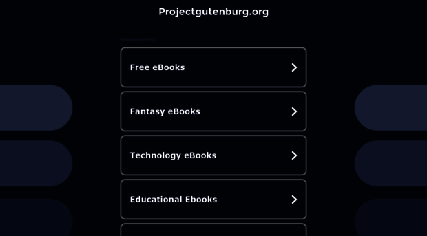 projectgutenburg.org