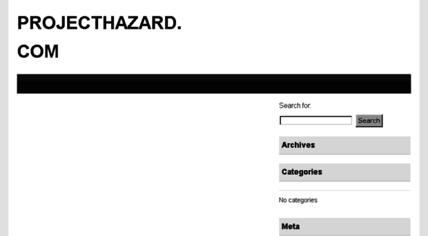 projecthazard.com