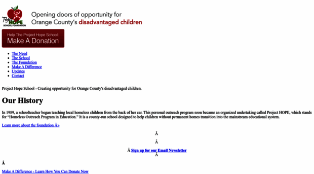 projecthopeschool.org