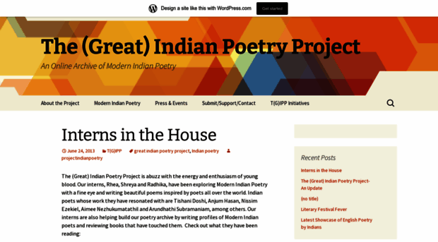 projectindianpoetry.wordpress.com
