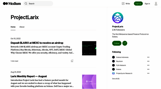 projectlarix.medium.com