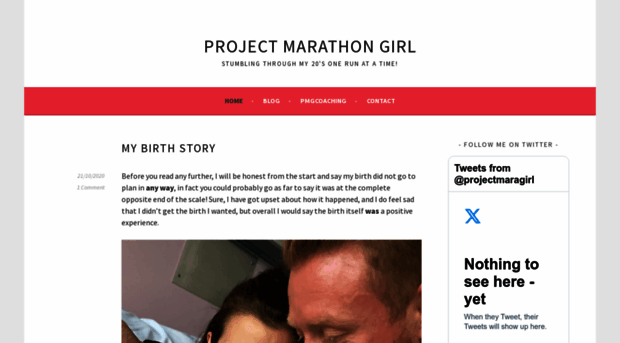 projectmarathongirl.com