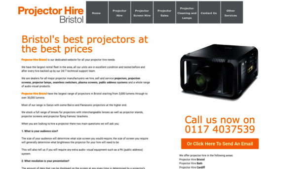 projectorhirebristol.com