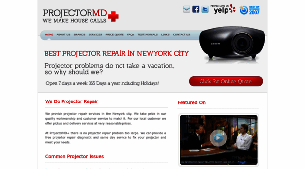 projectorrepairnyc.com
