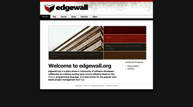 projects.edgewall.com