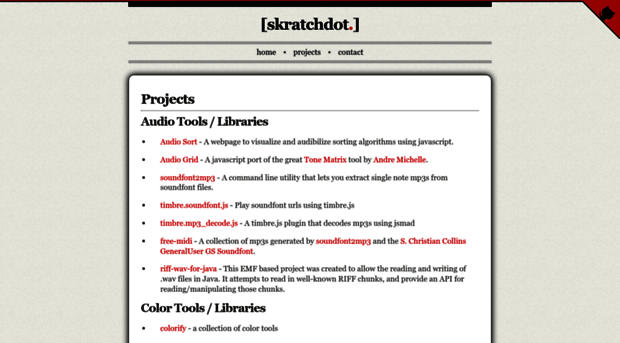 projects.skratchdot.com