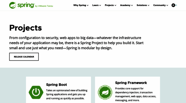 projects.spring.io