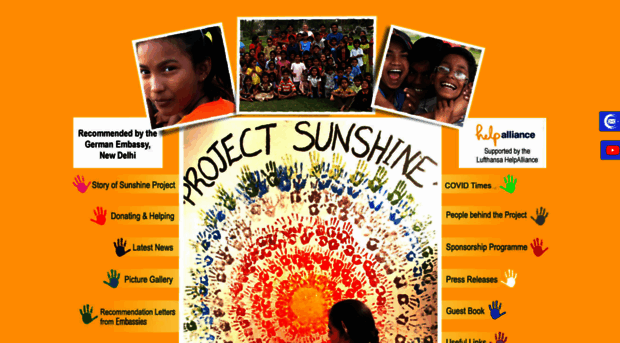 projectsunshineindia.org