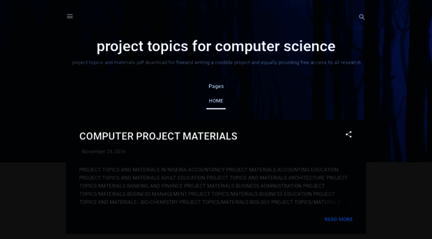 projecttopicsforcomputerscience.blogspot.com.ng