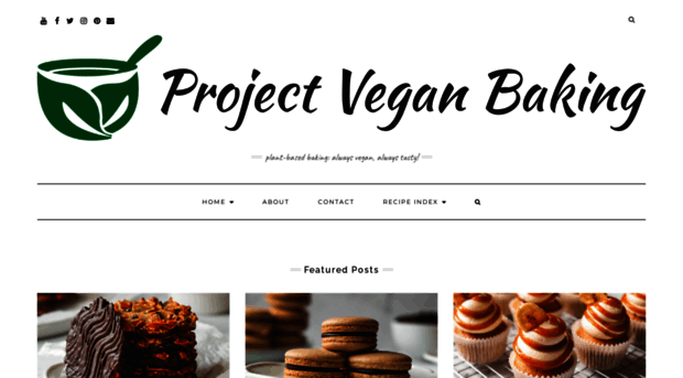 projectveganbaking.com