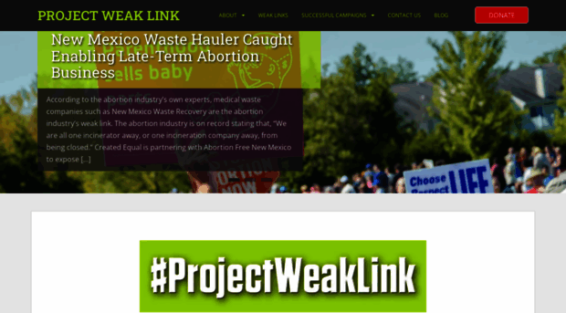 projectweaklink.com