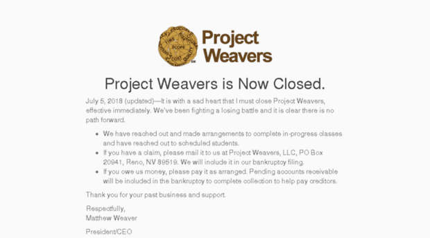 projectweavers.com