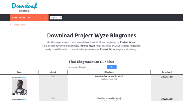 projectwyze.download-ringtone.com