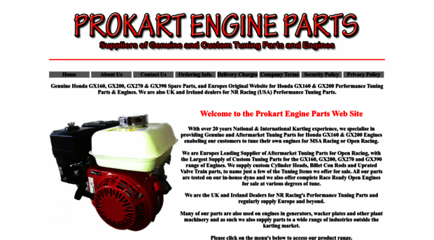 prokartengineparts.com