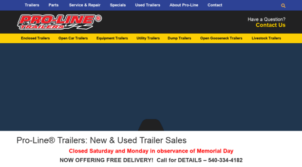 prolinetrailersales.com