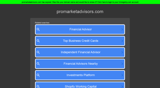 promarketadvisors.com