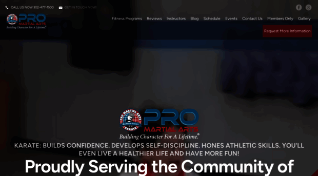 promartialartswilmington.com