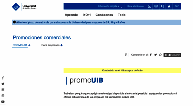 promo.uib.es