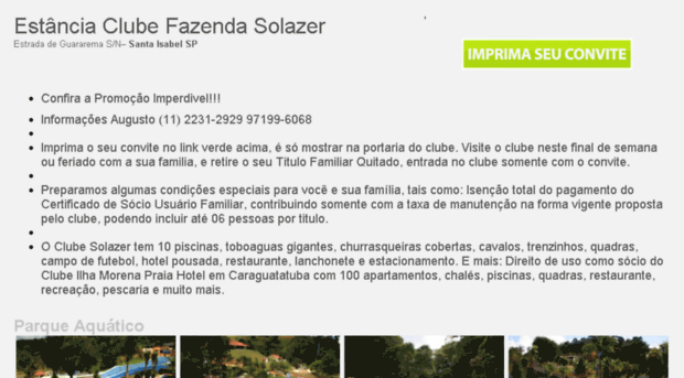 promocaoclubeslazer.com.br