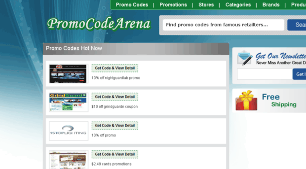 promocodearena.com