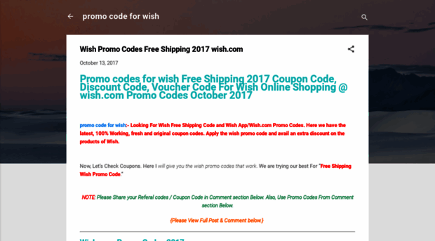 promocodeforwish.blogspot.com