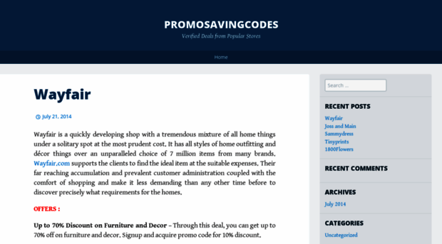 promosavingcodes.wordpress.com