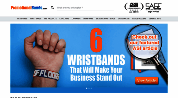 promotionalbands.com