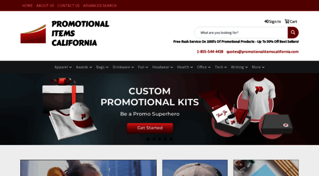 promotionalitemscalifornia.com