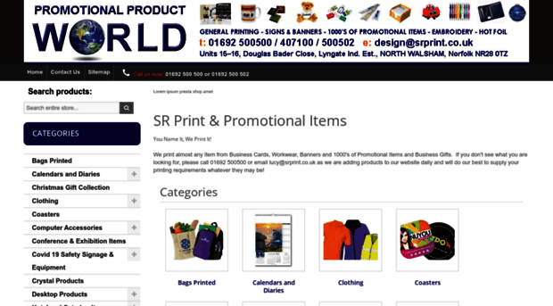 promotionalproducts-sr.co.uk