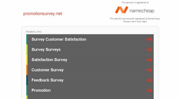 promotionsurvey.net