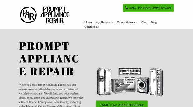 promptappliancerepair.com