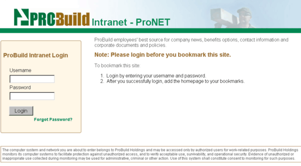 pronet.probuild.com