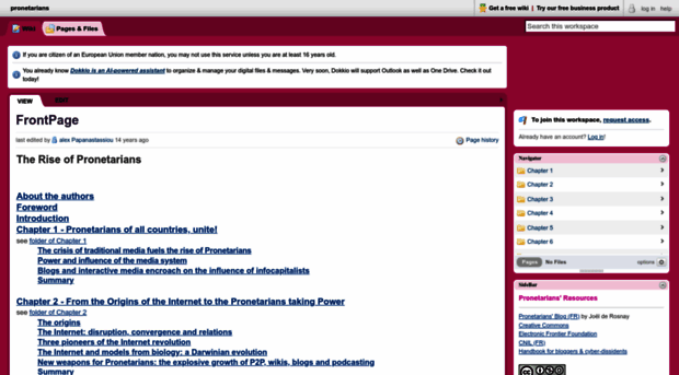 pronetarians.pbworks.com