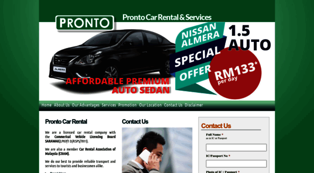 prontocarrental.com