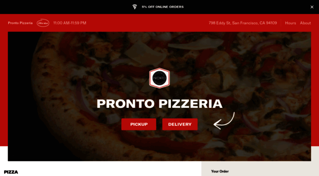 prontopizzaofsanfrancisco.com