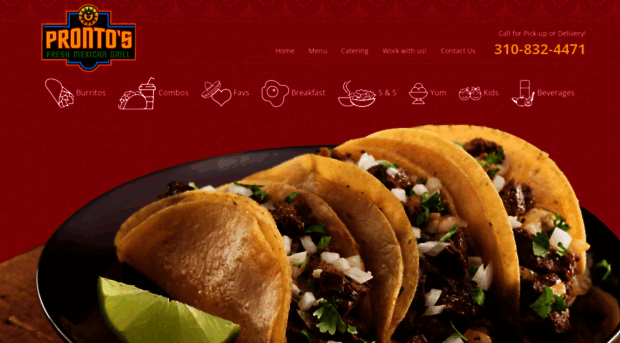 prontosfreshmexicangrill.com