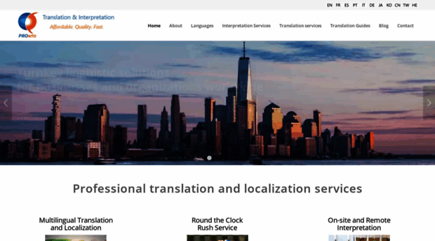 prontotranslations.com