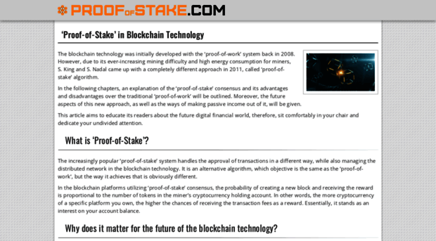 proofofstake.com