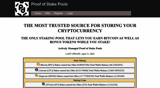 proofofstakepools.com