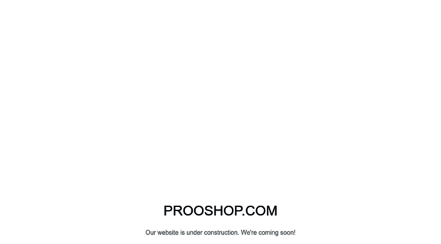 prooshop.com