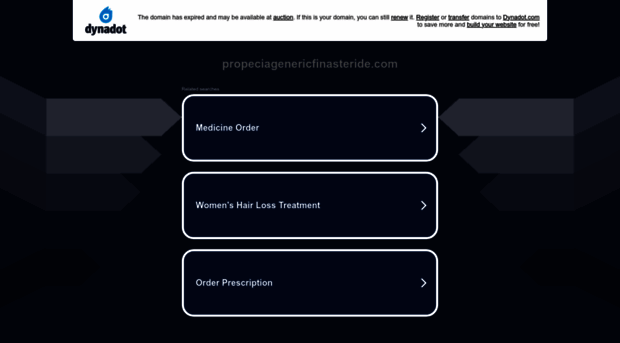 propeciagenericfinasteride.com