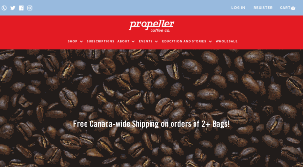 propellercoffee.com