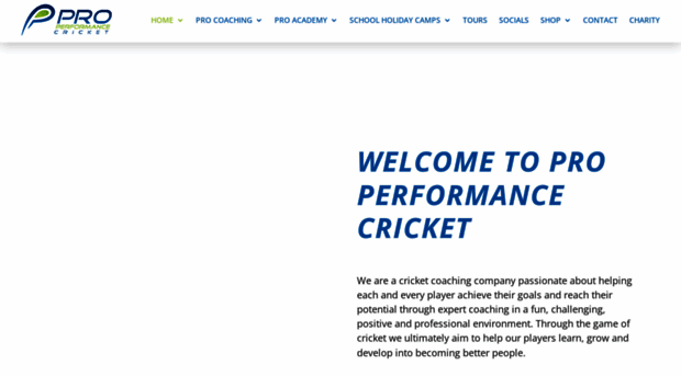 properformancecricket.com