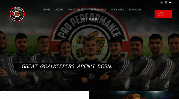 properformancegoalkeeping.com