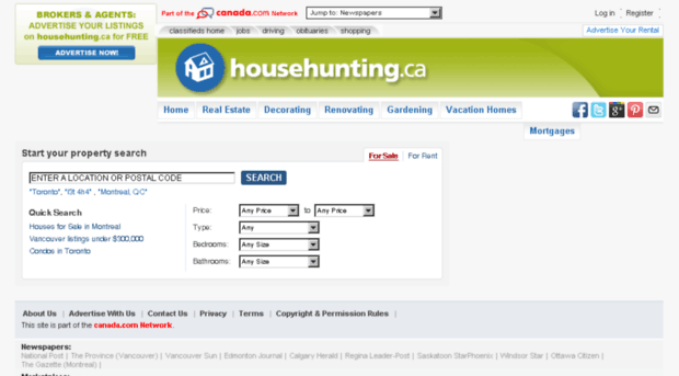 properties.househunting.ca